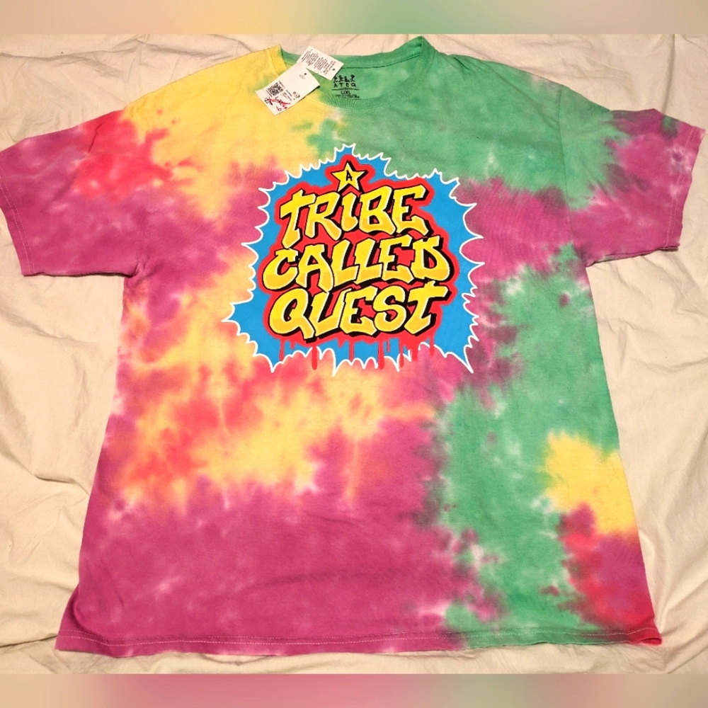Tribe Called Quest Tie Dyed  L/XL Tee Forever 21 NWT